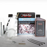 SCH - KIT SCHUTZ Kit protettivo valvole dosatore goccia GPL-METANO e flacone Leadex Schutz 500ml accessori