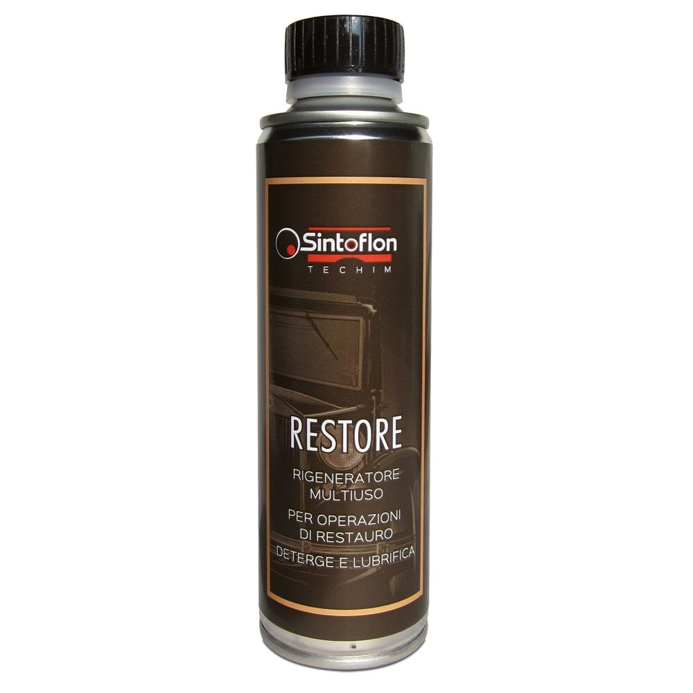 MR - RESTORE detergente metalli, nutriente gomme e plastiche Flacone 250 ml