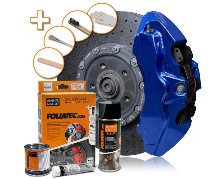 2196 - FOLIATEC VERNICE PINZE FRENO - COLORI METALLIZZATI - BLU PERFORMANCE