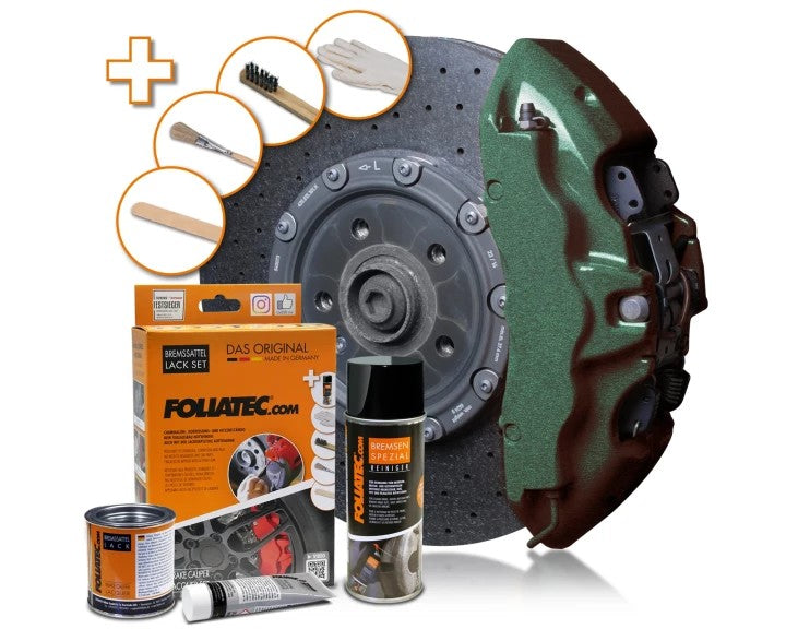 2152 - FOLIATEC VERNICE PINZE FRENO - COLORI METALLIZZATI - VERDE GREEN HELL