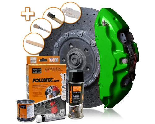 2166 - FOLIATEC VERNICE PINZE FRENO - COLORI STANDARD - VERDE POWER